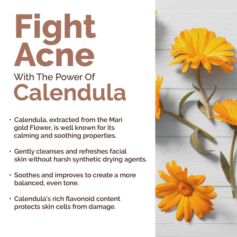 Richfeel Calendula Soap For Acne - 75g Pack of 4 - Image 2
